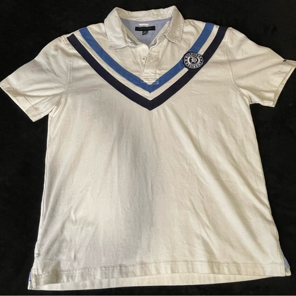 Vintage Tommy Hilfiger rugby polo shirt long sleeve